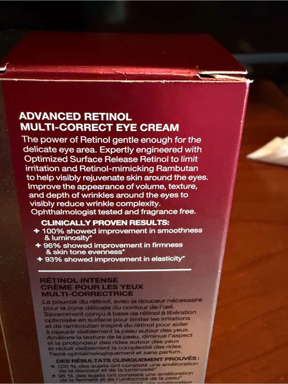 StriVectin Advanced Retinol Multi-Correct Eye Cream - Pink and Silver Packaging